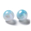 Two Tone Opaque Acrylic Beads LS-SACR-P024-01B-W09-2