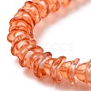 Transparent Glass Beads Strands LAMP-H061-01D-06-4
