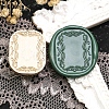 Flower Frame Brass Stamp Heads AJEW-M037-05G-02-1