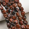 Natural Mahogany Obsidian Beads Strands GG-CBA787B-A19-1
