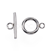 Non-Tarnish 304 Stainless Steel Toggle Clasps LS-X-STAS-F040-40C-P-1