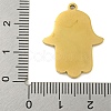 Ion Plating(IP) 304 Stainless Steel Rhinestone Pendants STAS-U007-11B-G-3