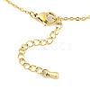 Ion Plating(IP) 304 Stainless Steel Anklets AJEW-H148-09G-02-3