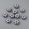 Alloy Montana Rhinestone European Beads X-CPDL-H999-17-2