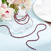 2 Strands Natural Garnet Beads Strands G-GO0001-67-4