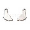 Non-Tarnish 201 Stainless Steel Charms STAS-I172-36P-2