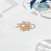 1Pc Zinc Alloy Rhinestone Brooches JEWB-LP0006-05G-3