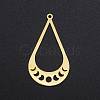 201 Stainless Steel Pendants STAS-S105-LA260-1