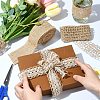Braided Burlap Ribbon OCOR-YW0001-08-5