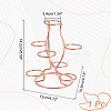 7-Slot Iron Easter Egg Display Stands ODIS-WH0058-21A-RG-2