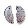 Transparent Epoxy Resin Pendants CRES-A053-07-2