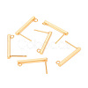 304 Stainless Steel Stud Earring Findings STAS-L244-14B-G-1