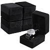 Wood & Velvet Organizer Boxes CON-WH0110-336A-1