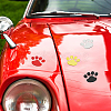 8 Sheets 4 Colors Cute PVC Self Adhesive Car Stickers STIC-FH0001-19-6