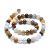 Natural Chalcedony Beads Strands G-E576-11B-2