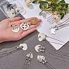 DIY The Lord's Prayer Necklace Making Kit DIY-SZ0009-41-3