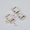 4Pcs Alloy Side Release Buckles FIND-FH0008-70-5