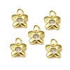 Glass Charms KK-E068-VB220-4