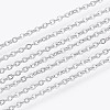 Tarnish Resistant 304 Stainless Steel Cable Chains CHS-F006-01A-P-1