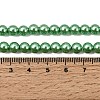 Eco-Friendly Dyed Glass Pearl Round Beads Strands HY-A002-6mm-RB008-3
