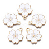 Alloy Enamel Pendants X-ENAM-S121-115-2