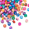 300Pcs Handmade Polymer Clay Colours Beads CLAY-CW0001-02B-1