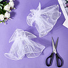 Gauze Lace Oversleeves for Women AJEW-WH20018-125A-3