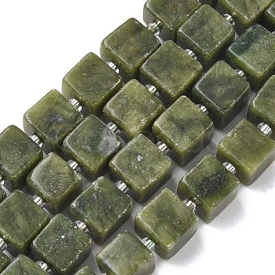 Natural Southern Jade Beads Strands G-D338-A19-1