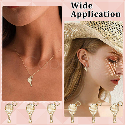 30Pcs Brass Pendants KK-ME0004-02-1