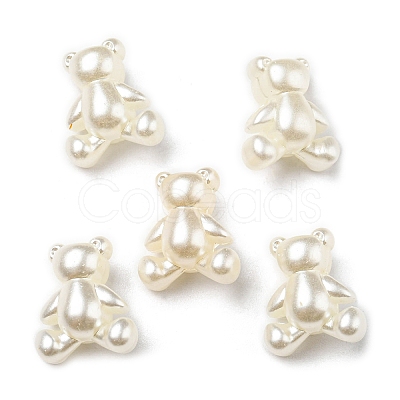 ABS Imitation Pearl Beads X-OACR-K001-31-1