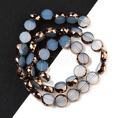 Imitation Jade Glass Beads Strands GLAA-H032-03-04-1