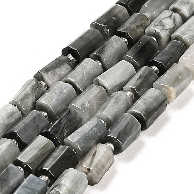 Natural Eagle Eye Stone Beads Strands G-G068-A24-01-1