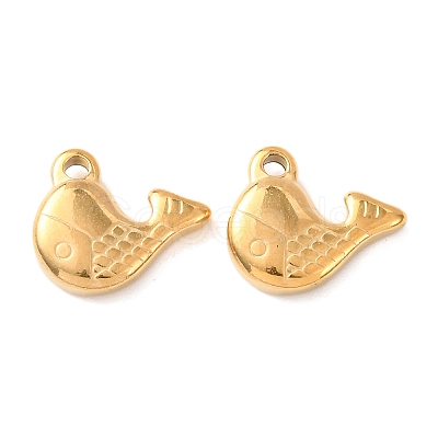 304 Stainless Steel Pendants STAS-I330-041G-1