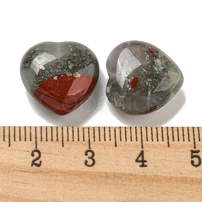 Natural African Bloodstone Beads G-P531-A21-01-1