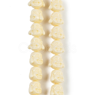 Synthetic Coral Carved Beads Strands CORA-C003-11A-1