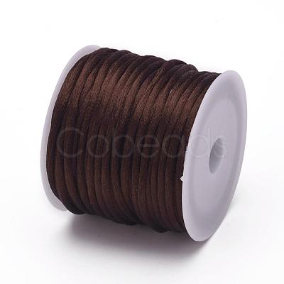 Nylon Satin Rattail Cords NWIR-L006-1mm-03-1