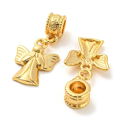 Tibetan Style Alloy European Dangle Charms PALLOY-F199-32G-1