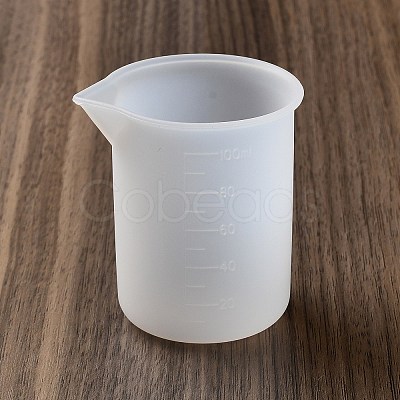 Silicone Epoxy Resin Mixing Measuring Cups DIY-G091-07C-1