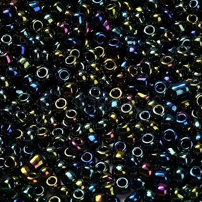 FGB 8/0 Grade A Round Glass Seed Beads SEED-Q008-3mm-F605-1