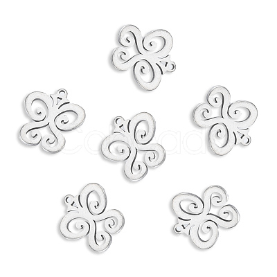 Non-Tarnish 201 Stainless Steel Charms STAS-N098-131P-1