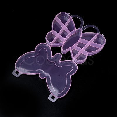 Butterfly Plastic Bead Storage Containers X-CON-Q023-14A-1