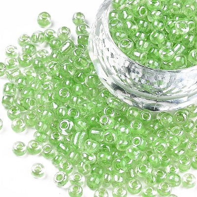6/0 Glass Seed Beads LS-X-SEED-A015-4mm-2214-1