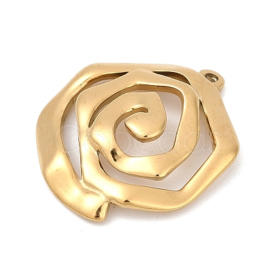 304 Stainless Steel Pendants STAS-C121-45C-G-1
