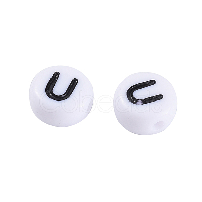 Opaque Acrylic Beads SACR-JQ0001-03-1