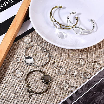 DIY Brass Bangle Makings DIY-SC0007-50-1