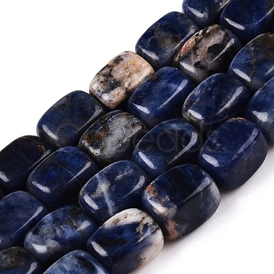 Natural Sodalite Beads Strands G-T138-107-1