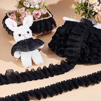 1Pc Polyester Lace Ribbon OCOR-MA0001-44B-1