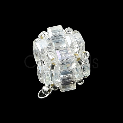 Glass Pendants PALLOY-MZ01350-04-1