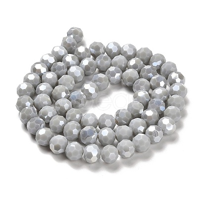 Opaque Glass Beads Stands EGLA-A035-P8mm-B22-1