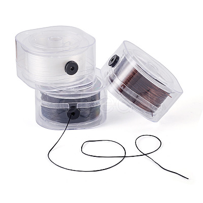 3 Boxes 3 Colors Flat Elastic Crystal String EW-TA0001-12C-1